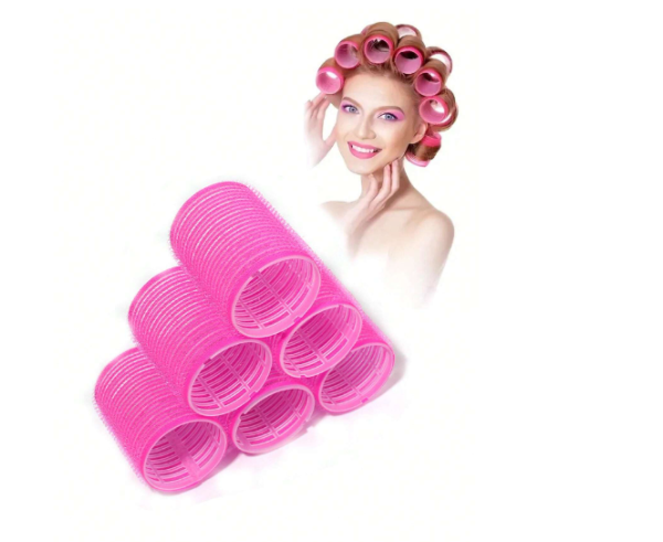 Magic Hair Roller Self-grip Holding Rollers Hairdressing Curlers Hair Design Sticky Cling Style (12 Pcs)