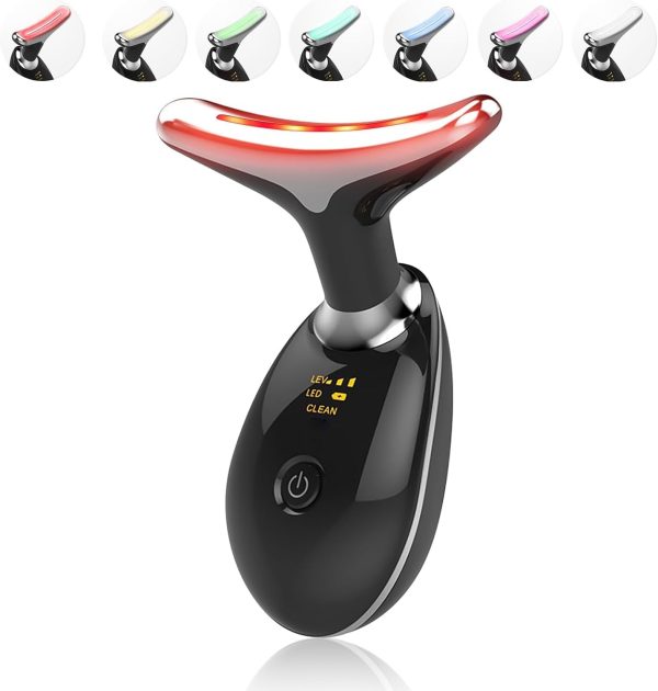 Massager For Face Lifting Facial Massagers Ems Neck Eye Massage Instrument Vibrator Microcurrents Red Light Therapy Anti Wrinkle